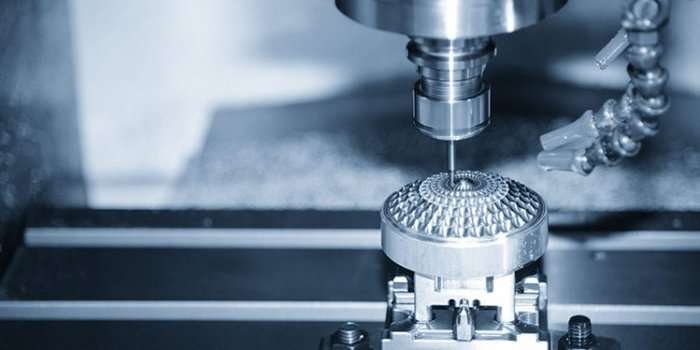 milling precision aerospace part