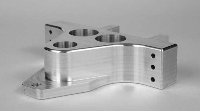 aluminum machined part