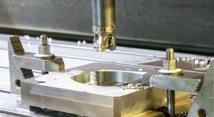 face milling metal